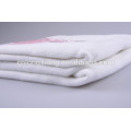 Elegant Baby Blanket Wide Woven 80*100CM In White Color Cotton Baby Blanket